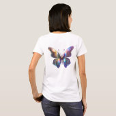 雲の中の蝶々 Tシャツ (裏面フル)