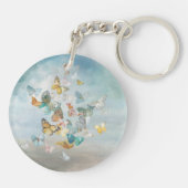 雲の中の蝶 キーホルダー (裏面)