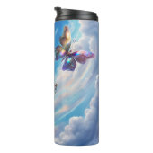 雲の中の蝶 タンブラー (回転右)