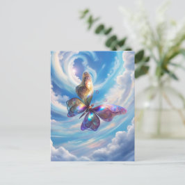 雲の中の蝶 ポストカード