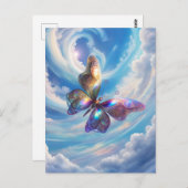 雲の中の蝶 ポストカード (正面/裏面)