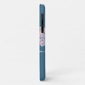 雲の中の赤い冠の鶴 Case-Mate iPhoneケース (裏面/左)