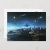 雲の中の都市 ポストカード (正面/裏面)