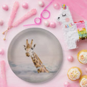 雲の中の頭 ペーパープレート (パーティー)