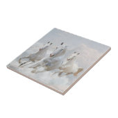 雲の中の馬 タイル (側面)