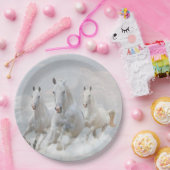 雲の中の馬 ペーパープレート (パーティー)