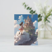 雲の中を散歩すること ポストカード (スタンド正面)