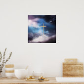 雲の中を横切る ポスター (キッチン)