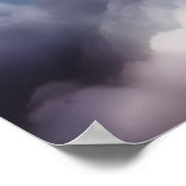 雲の中を横切る ポスター (角)