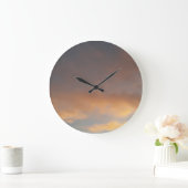 雲の中を歩く1アクリル壁時計 ラージ壁時計 (ホーム)