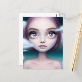 雲の中を進む ポストカード