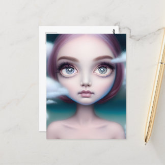 雲の中を進む ポストカード