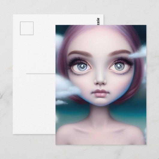 雲の中を進む ポストカード (正面/裏面)