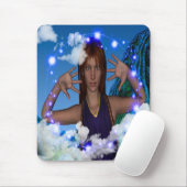 雲の中を進む マウスパッド (マウス)