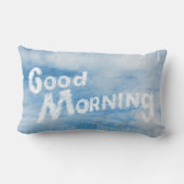 雲の中書のおはよう ランバークッション (裏面)