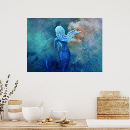 雲の人魚 ポスター (キッチン)