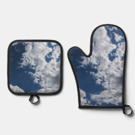 雲の側面 鍋つかみ&鍋敷きセット