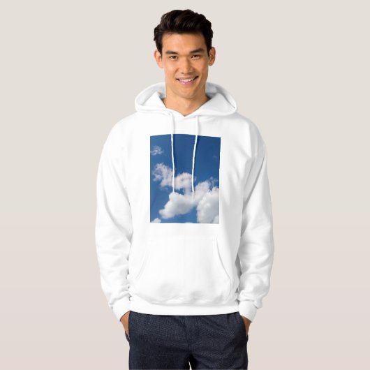 雲の列 パーカ (正面フル)