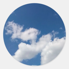雲の列 ラウンドシール