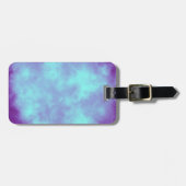 雲の効果パープルストーム荷物タグ ラゲッジタグ (正面横)