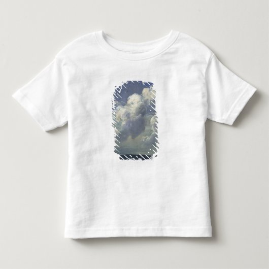 雲の勉強1832年 トドラーTシャツ (正面)