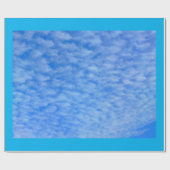 雲の包ユニーク装紙 ラッピングペーパー (フラット)