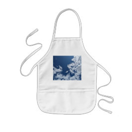 雲の半分の渦 子供用エプロン