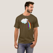 雲の吐く虹 Tシャツ (正面フル)