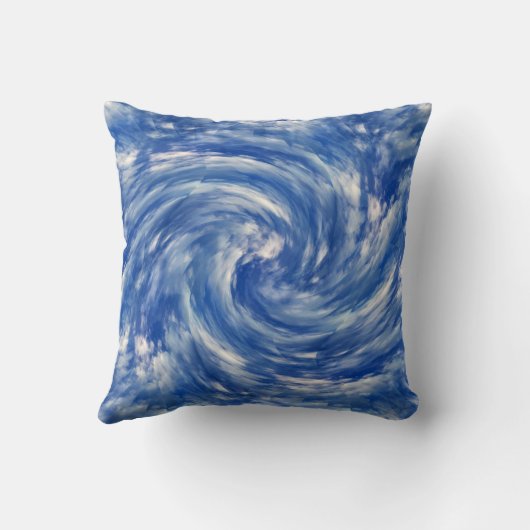 雲の回転…... クッション (裏面)