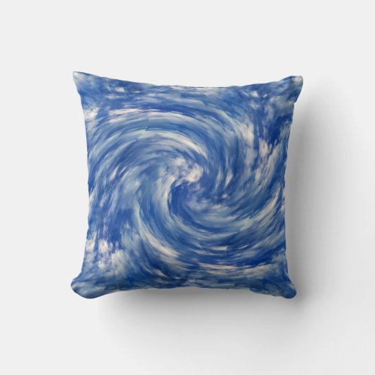 雲の回転…... クッション (正面)