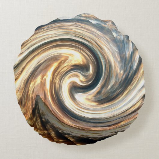 雲の回転….. ラウンドクッション (裏面)