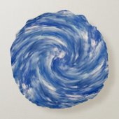 雲の回転…... ラウンドクッション (裏面)