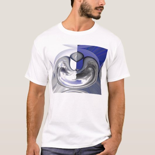 雲の図形 Tシャツ (正面)