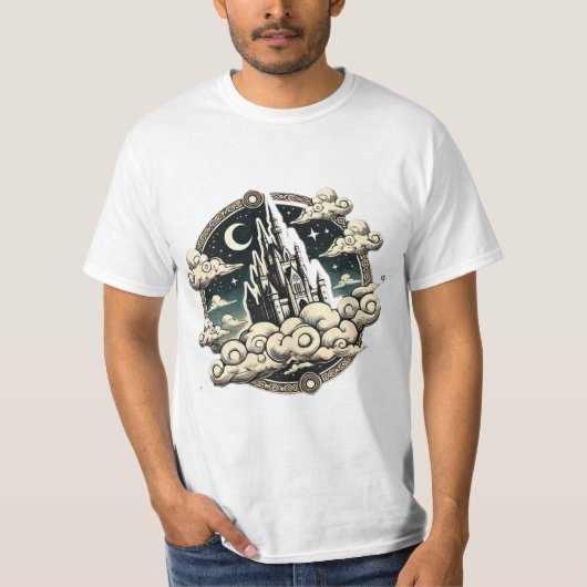 『雲の城』 Tシャツ (正面)