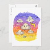 雲の塊 ポストカード (正面/裏面)