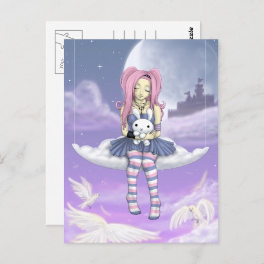 雲の夢 ポストカード (正面/裏面)