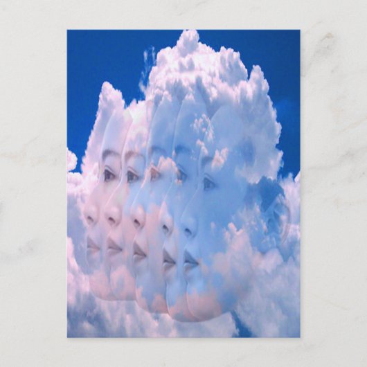 雲の夢 ポストカード (正面)