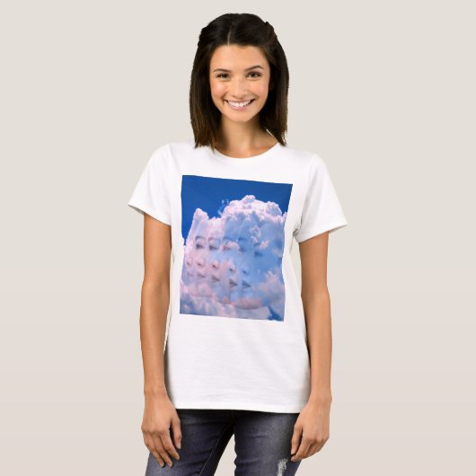 雲の夢 Tシャツ (正面フル)