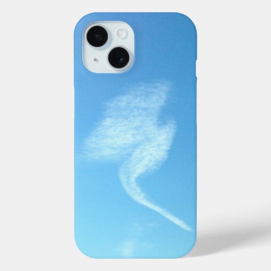 雲の天使の出現 Case-Mate iPhoneケース (裏面)