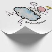 雲の天使 ラッピングペーパー (角)