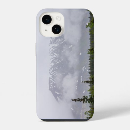 雲の奥の美しさ iPhoneケース (裏面)