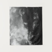 雲の威厳のある下の山 タペストリー (正面)