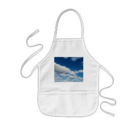 雲の層 子供用エプロン
