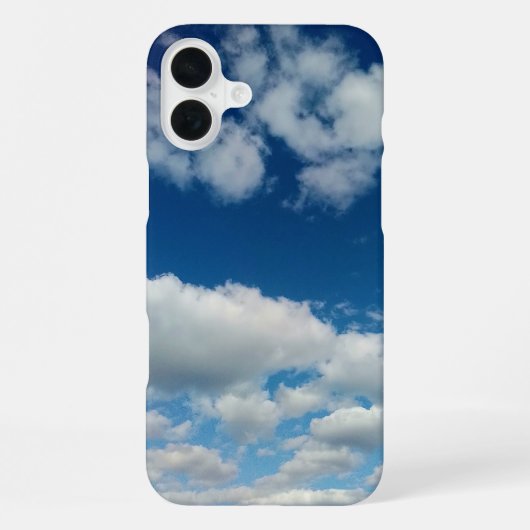 雲の層 iPhoneケース (裏面)