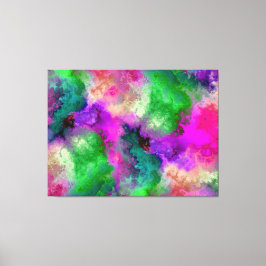 雲の幻想の虹 キャンバスプリント