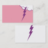 雲の強打| Raspbermelon 名刺 (正面/裏面)