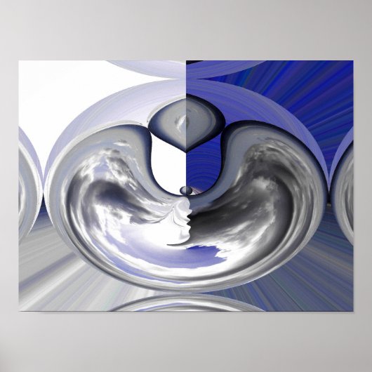 雲の形 ポスター (正面)