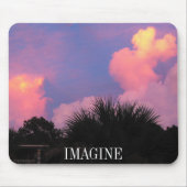 雲の形 マウスパッド (正面)