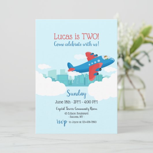 雲の招待状の上 招待状 (スタンド正面)