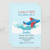 雲の招待状の上 招待状 (正面/裏面)